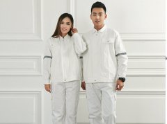 造船厂电焊服机械焊接焊工服反光安全服白色防