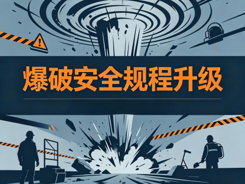 爆破安全规程升级：从“经验”到“标准”的制