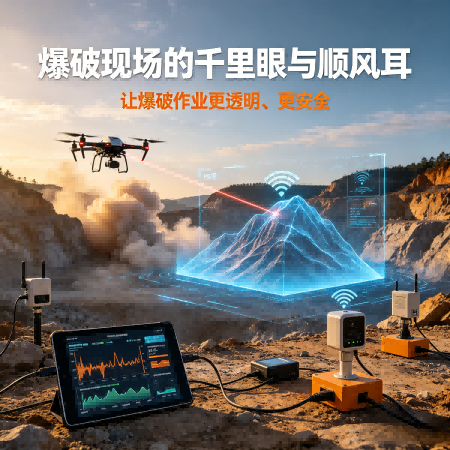 传感器与无人机：爆破现场的“千里眼”与“顺