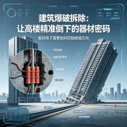 建筑爆破拆除：让高楼“温柔”倒下的器材密码