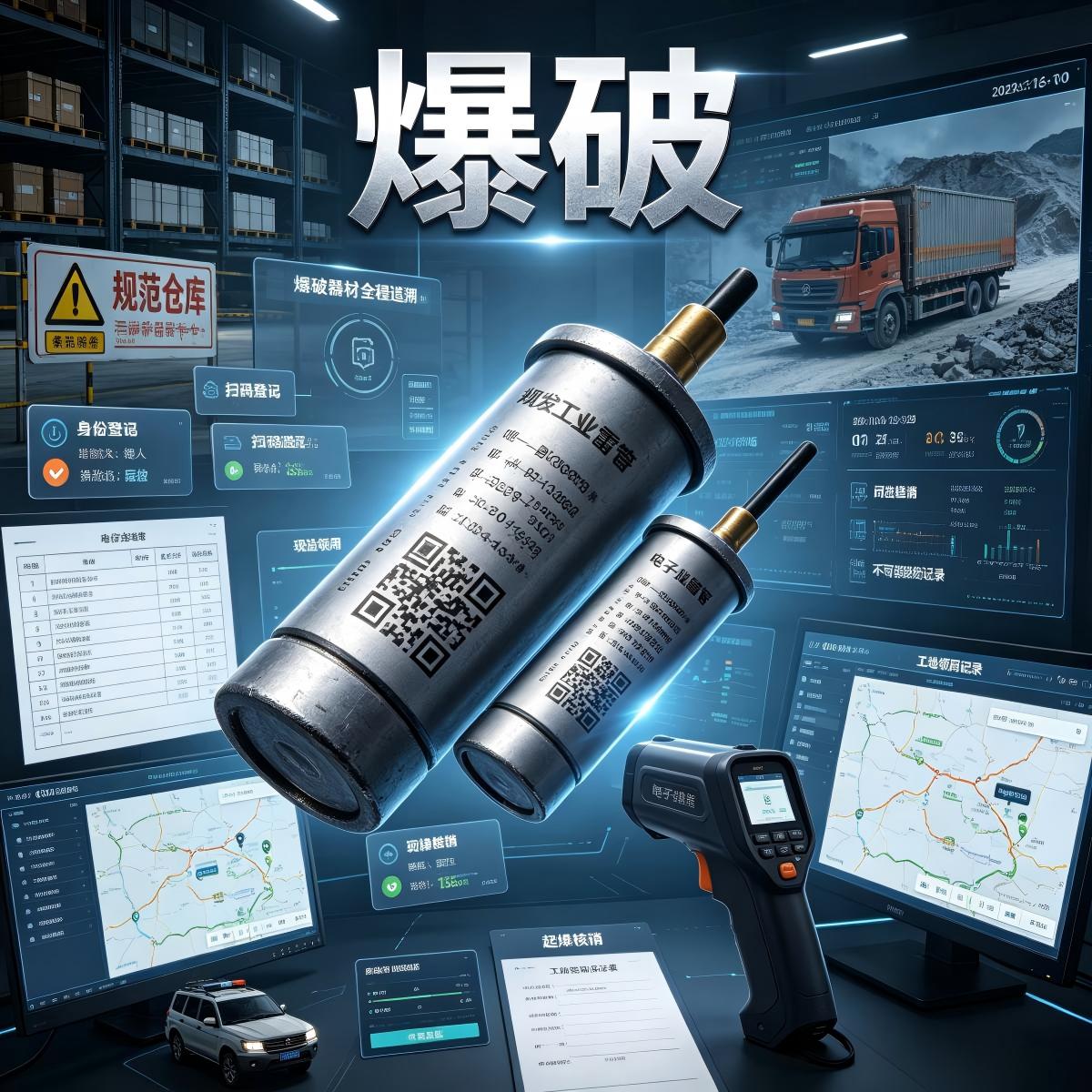 一发雷管的“数字档案”：爆破器材如何做到全